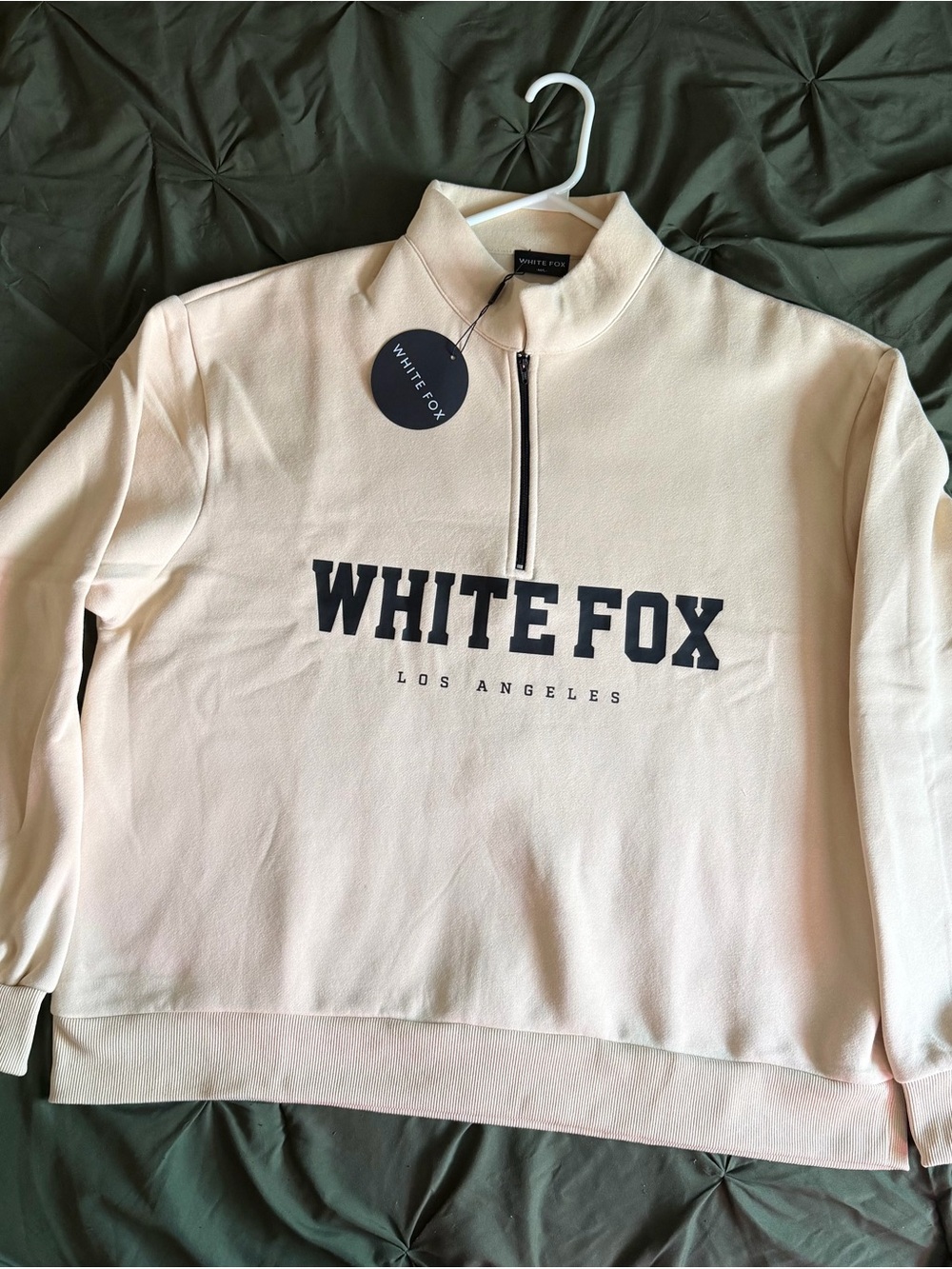 White Fox 1/4 Zip